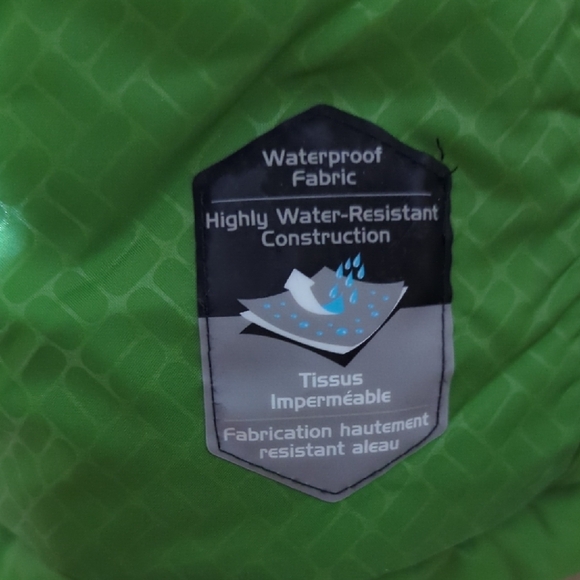 Columbia Vibrant Green and Charcoal Jacket - Picture 8 of 16